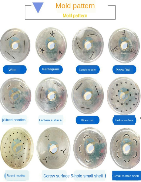 Industrial Italian pasta making machine pasta extruder small snacks processing machine