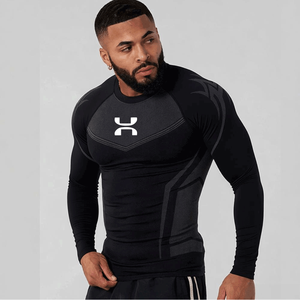 T-Shirt Sportiva da <span class=keywords><strong>Uomo</strong></span> a Rapida Asciugatura con Stampa, Traspirante e Assorbente, Manica Corta per <span class=keywords><strong>Fitness</strong></span> e Corsa - Product Image 4