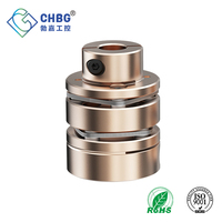 CHBG LED Djm Couplage d'arbre à clavicule hexagonale de 5 mm, à serrage, à joint universel, pour moteur électrique, à hélice conique carrée, pour servo