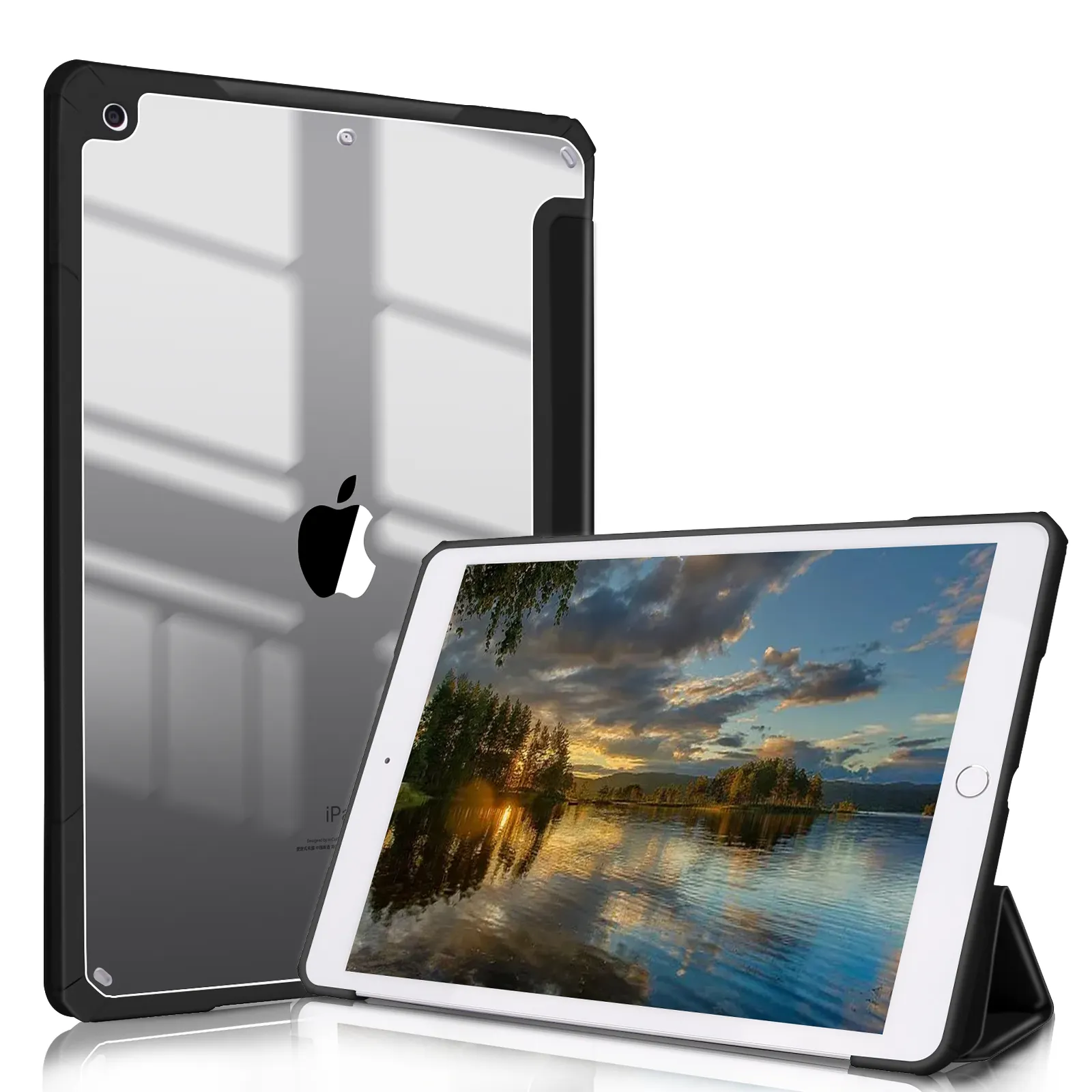 Tablet-Hülle Silikon Soft Shock proof Case für Apple Ipad 7 8 9 Th Gen 2020 2019 10,2-Zoll-Tablet-Hülle