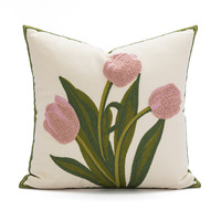 Housse de coussin carrée chauffante Innermor à rayures géométriques tissées, 100 % polyester, de luxe, pour chambre à coucher, canapé, décoration intérieure