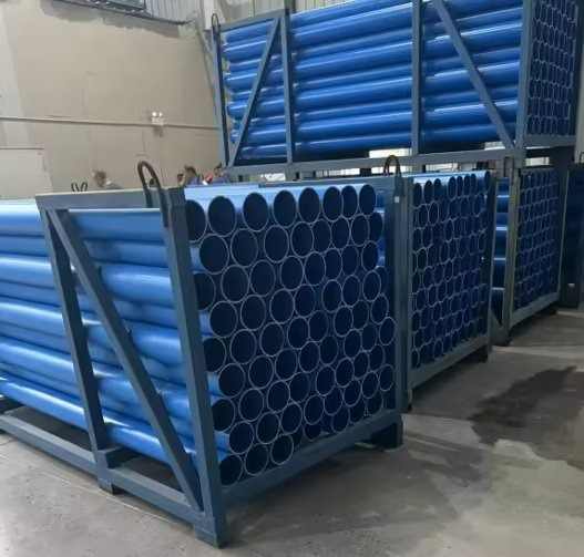 4inch 110mm Skyblue PVC Pipe for Water Supply Potable Water PVC Tube ...