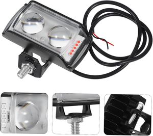 Brightest <b>Led</b> Motorcycle <b>Mini</b> Dual Driving Fog <b>Light</b> Rgb 3 Lens Motorcycle <b>Led</b> Spot <b>Light</b> - Product Image 2