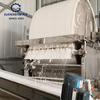 Industriële Automatische Aardappelzetmeel Verwerking Lijn Cassave Zetmeel Making Machine