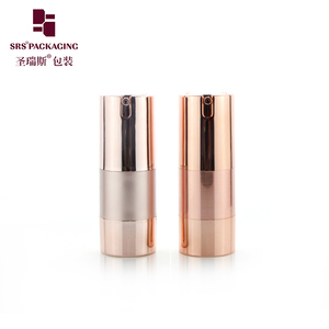 Botol Pompa Tanpa Udara Rose Gold SRS Luxury Cosmetics 15ml 30ml 40ml 80ml 100ml 50ml - Product Image 3