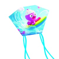 Mini Cometa Publicitaria de Bolsillo, Resistente y Ecológica, Certificada CE-EN 71, Material de Poliéster, 46x32cm, Venta Directa de Fábrica