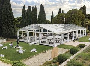 Tentes de réception transparentes en PVC sur mesure à <span class=keywords><strong>prix</strong></span> abordable pour événements extérieurs, mariages et grandes fêtes - Product Image 5