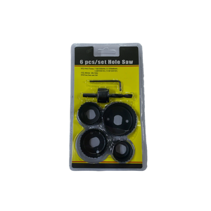 MNJ 6 Pcs Hole Saw Set 40 50 60 70 80 90 Mm For Metal Wood Drilling Tools - Product Image 1