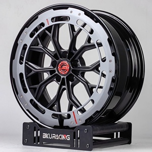 Jantes BZY 3 pièces forgées W463 19 20 21 22 24 pouces 5X130 en alliage T6 personnalisées pour voitures de course <span class=keywords><strong>Mercedes</strong></span> G63 G550 <span class=keywords><strong>G800</strong></span> - Product Image 4