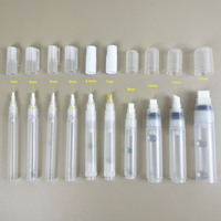 Vente en gros Jeu de marqueurs de retouche pratiques Stylo marqueur de peinture vide en plastique rechargeable