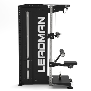 Máquina de Gimnasio Multifuncional Compacta de Pared con Estación de Sentadillas con Cinturón, Ahorra Espacio, para Estudio o Gimnasio Privado - Product Image 1