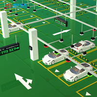 SEWO – capteur de stationnement de voiture filaire, système de comptage de guidage, indicateur de guidage de l'espace de stationnement pour centre commercial