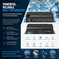 PC Embebido de 11.ª Generación con Pentium 7505, Doble LAN, 4 Puertos COM, Triple Pantalla, RJ11, PS/2, Módulo 4G LTE, TPM2.0, Windows, Linux