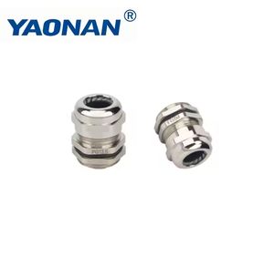 Prensaestopas a prueba de agua para cables eléctricos, construcción de latón niquelado, tamaño métrico M36/M36x15 diseñado para entrada de cables herméticos - Product Image 4