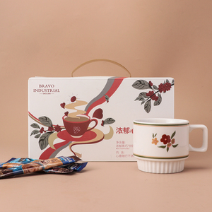 Vente chaude Emballage en papier à <span class=keywords><strong>d</strong></span>échirer personnalisé avec logo imprimé pour capsules de café Boîte à bande <span class=keywords><strong>d</strong></span>étachable pour café - Product Image 1