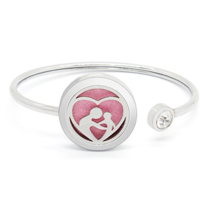 Fashion Aromatherapy Women Bracelet Butterfly Life of Tree Wholesale OEM Essential Oil Perfume Diffuser <b>Bangle</b> - Product Image 2