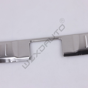 For Vitara Accessories 2016 2017 ABS <b>Chrome</b> Inner Rear Bumper Foot Plate 1 Pcs - Product Image 4