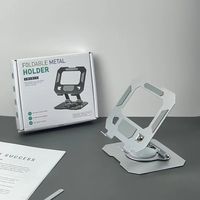 Support de tablette pliable réglable en métal pour iPad, support de tablette de bureau en aluminium