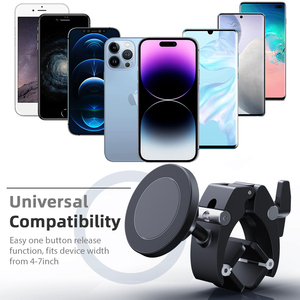 Support magnétique pour téléphone portable, support magnétique pour vélo, support de téléphone portable de <span class=keywords><strong>golf</strong></span>, support de téléphone rotatif à 360 °, pince pour téléphone à tube carré, nouveauté - Product Image 6