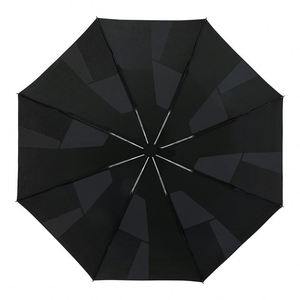 Parapluie professionnel pliable en trois sections, facile à plier, avec mémoire de forme, pour hommes, vente en gros directe fabricant, impression de logo - Product Image 1