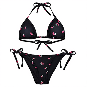 Custom Women's Animal Print Plus Size <b>Sexy</b> Two-Piece <b>Bikini</b> <b>Set</b> Swimwear Spandex/Nylon Fabric Quick Dry Anti-Bacterial Features - Product Image 4