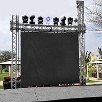 Pantalla Led HD para interiores y exteriores, armarios de 500x1000mm, de alquiler, para eventos navideños, P2.6, P2.9, P3.91, P4.81, China