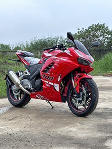 Nueva Motocicleta Fire Tooth 400, Deportiva, Ninja, Bicilíndrica, Refrigerada por Agua, para Carreras de Carretera, Máquina Pesada, China Continental - Product Image 6