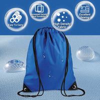 Sac à cordon étanche en nylon à sublimation avec logo personnalisé sac à dos en polyester avec logo sac à cordon pour sport et gym