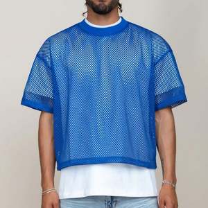 Camiseta Deportiva de Manga Corta con Cuello Redondo, 100% Algodón Jersey, de Alta Calidad OEM, Lisa, de Secado Rápido, Ecológica, Estilo Boxy - Product Image 1