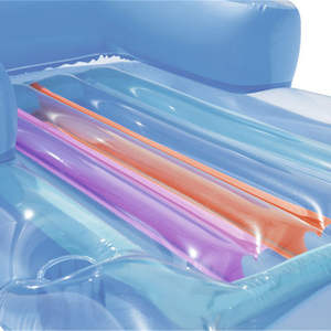 Nouvelle Piscine Gonflable Élégante et Confortable en PVC, Flotteur et Bateau pour 1 Personne, Équipement de Jeu Aquatique Extérieur - Product Image 4