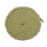 Lacets ronds épais et doux de 7 mm de large avec logo personnalisé pour baskets basses en toile