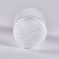 Flacon souple translucide en PE de 3 ml, 5 ml, 10 ml avec embout aiguille, contenant en plastique pour sérum de soin de la peau, emballage cosmétique