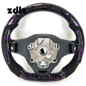 Volant personnalisé en fibre de carbone forgée LED violet pour Volkswagen VW <span class=keywords><strong>Golf</strong></span> Series <span class=keywords><strong>Golf</strong></span> 8 <span class=keywords><strong>Golf</strong></span> <span class=keywords><strong>7</strong></span>.5 <span class=keywords><strong>7</strong></span> 6 5 MK8 MK7 MK6 MK5 GTI GTR - Product Image 6