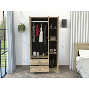 Armoire <span class=keywords><strong>de</strong></span> chambre sur mesure en bois, placard, armoire <span class=keywords><strong>de</strong></span> rangement, meubles <span class=keywords><strong>de</strong></span> chambre, meubles pour <span class=keywords><strong>la</strong></span> maison - Product Image 4