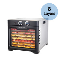 Premium Kwaliteit Elektrische Heteluchtoven 8 Trays Rvs Home Kleine Fruitdroger Voedsel Dehydrator