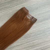 Extensions de cheveux européens de luxe blondes, trame unique, 100% cheveux humains, clips invisibles, extensions vierges Remy