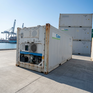 Well-maintained Second Hand 20ft RF Reefer <b>Container</b>, Precise Temperature Control for Cross-border Cold Chain Transport - Product Image 1