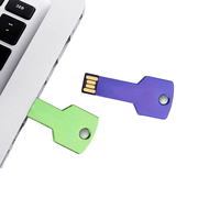 Clé USB personnalisée avec logo 8 Go, nouvelle clé USB en métal 32 Go, 64 Go, 16 Go, 8 Go 2.0 avec logo personnalisé