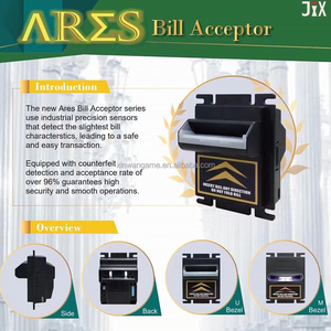 JIX hóa đơn chấp nhận cho Morocco nhựa đồng xu Pusher cho máy trò chơi cá bảng arcades Máy bán hàng tự động nước Dispenser hẹn giờ - Product Image 5