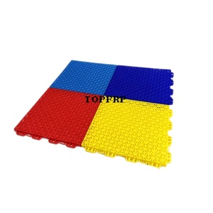 Revêtement de sol suspendu pour jardin d'enfants Terrain de basket Carrelages de sol en plastique - Product Image 1