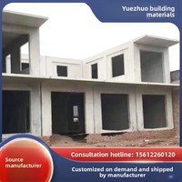 Maisons modulaires préfabriquées en béton - Structures en béton armé, panneaux sandwich, large gamme de tailles pour dortoirs