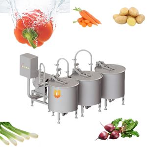 Machine de traitement de légumes Ligne de lavage de laitue Ligne de lavage de fruits Tomates Légumes - Product Image 1