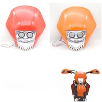 Rangkaian Lampu Depan Motor Cocok untuk Honda CRF "Robot" Lampu Depan KTM Modifikasi Rumah Lampu LED