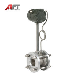 4-20ma darbe çıkışı hava akış kömür gazı Co2 24v güç Modbus buhar sıkıştırılmış hava vortex akış ölçer tekstil endüstrisi için - Product Image 2