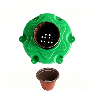 Sunsbuild Green HDPE Eco-Friendly Floating Garden Bed Ring Plant Pot Soilless Cultivation Island Water Plants SUN-FLO 1 Year - Product Image 5