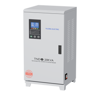 Régulateurs/Stabilisateurs de tension YILONG 20KVA 220V, régulateur automatique de type servo à haute efficacité 20000VA, AVR multifonction