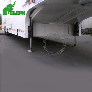 <span class=keywords><strong>Remorque</strong></span> de camion semi-<span class=keywords><strong>remorque</strong></span> de type fermé pour le transport de voitures de course - Product Image 4
