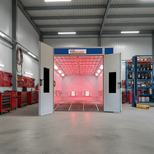 <span class=keywords><strong>Horno</strong></span> de Calentamiento Eléctrico Infrarrojo Estándar Directo de Fábrica China, Cabina de Pintura Industrial para Automóviles - Product Image 1