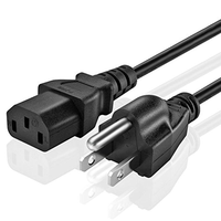 Cordon d'alimentation 1-3 broches / 2-3 broches / 3-3 broches / 4-3 broches / 5-3 broches, prise mâle IEC C13, connecteur femelle pour équipement électronique, modèle XJW16398