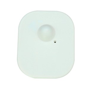 100 étiquettes de sécurité antivol EAS RF 70*58mm 8.2MHz, blanches et noires, grandes étiquettes carrées rigides pour les magasins de détail - Product Image 1